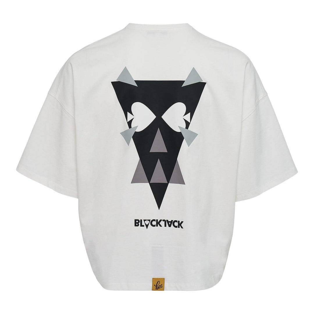 Club21 - Blackjack - Mask T-Shirt - TEES - White