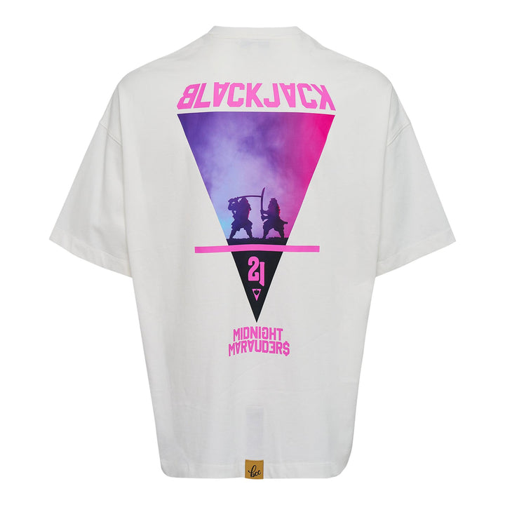 Club21 - Blackjack - Midnite T-Shirt - TEES - White