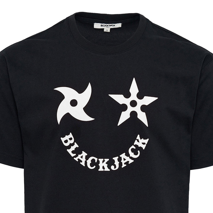 Club21 - Blackjack - Shuriken T-Shirt - TEES - White