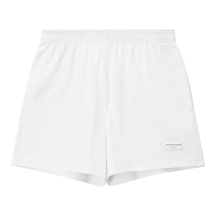 Club21 - Bodywear by Alexander Wang - Unisex Short In Heavy Cotton Jersey - SHORTS - White