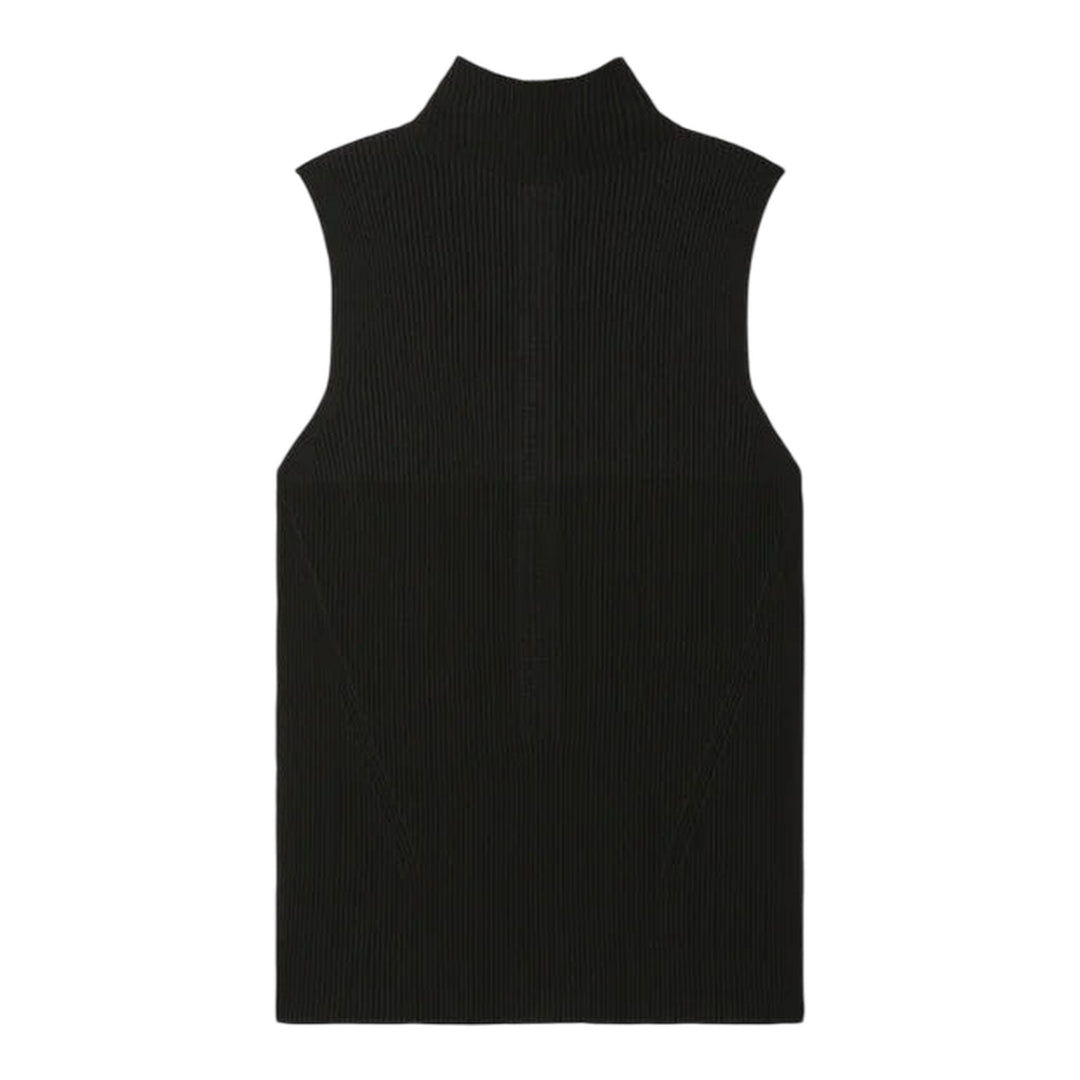 Club21 - CFCL - Portrait Sleeveless Top - KNIT TOPS - Black