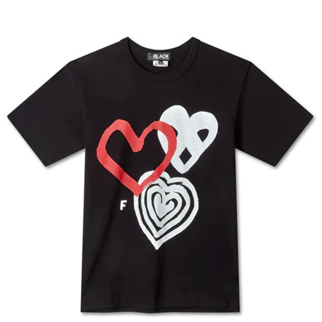 Heart Print T-Shirt