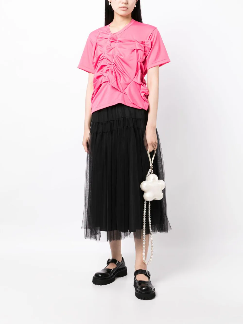 COMME-des-GARCONS-Folded-T-Shirt-Pink-2