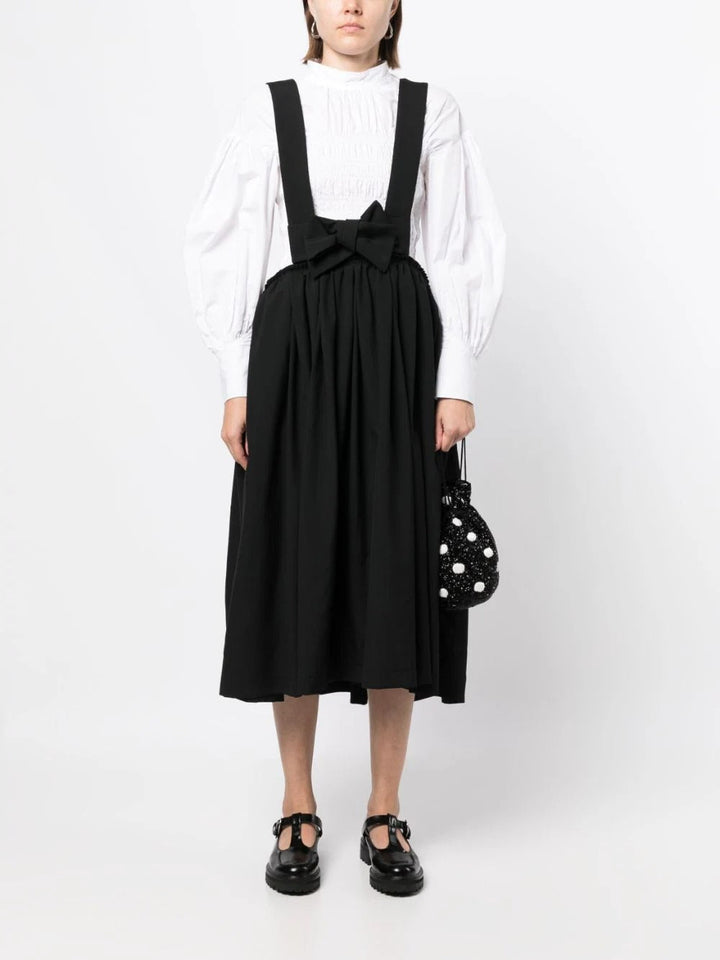 COMME-des-GARCONS-GIRL-Ribbon-Front-Wool-Pinafore-Black-2