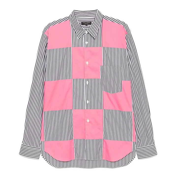 Cotton Broad Stripe X Cotton Blouse