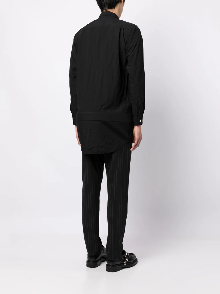 COMME-des-GARCONS-HOMME-PLUS-Round-Rim-Hem-Shirt-Black-2