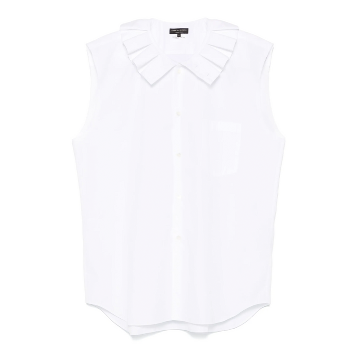 Cotton Broad Short Sleeve Shirt