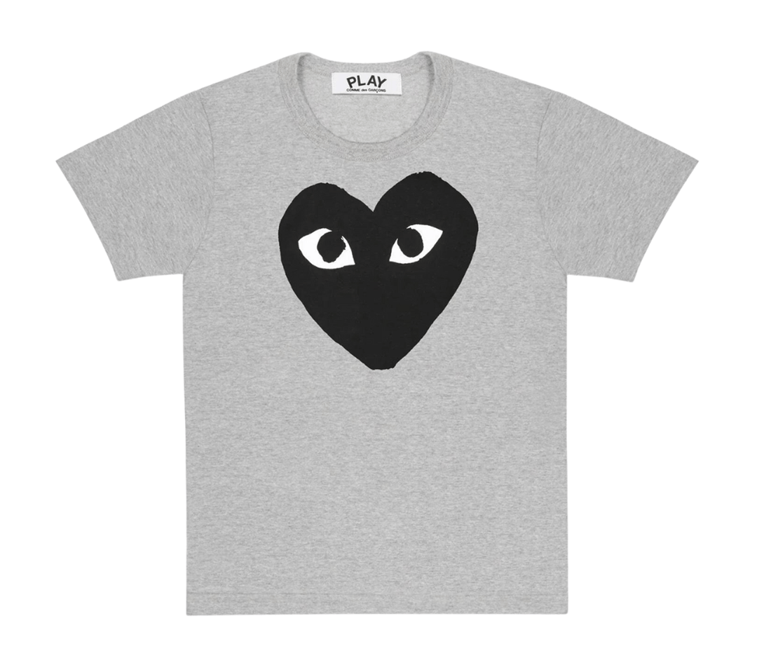 COMME-des-GARCONS-PLAY-Big-Black-Heart-Tee-Men-Grey-1