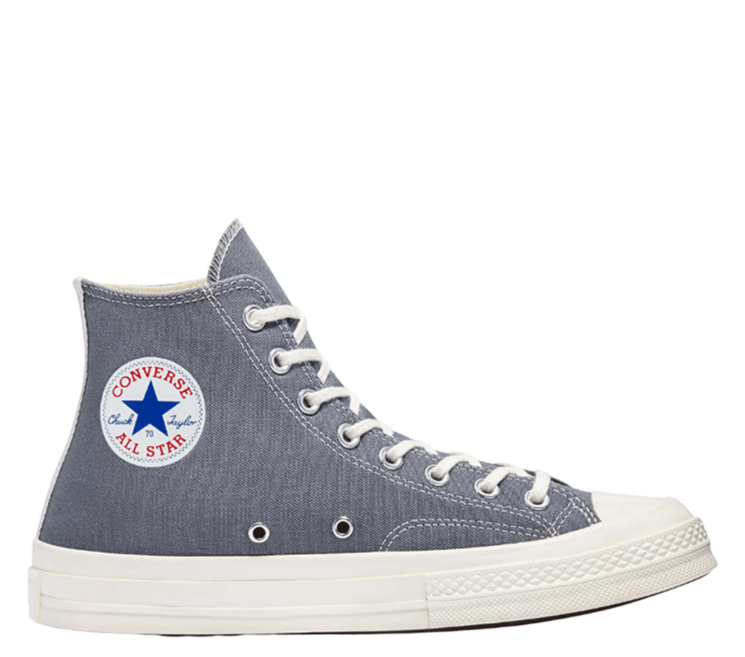 Converse Black Heart Grey High Top