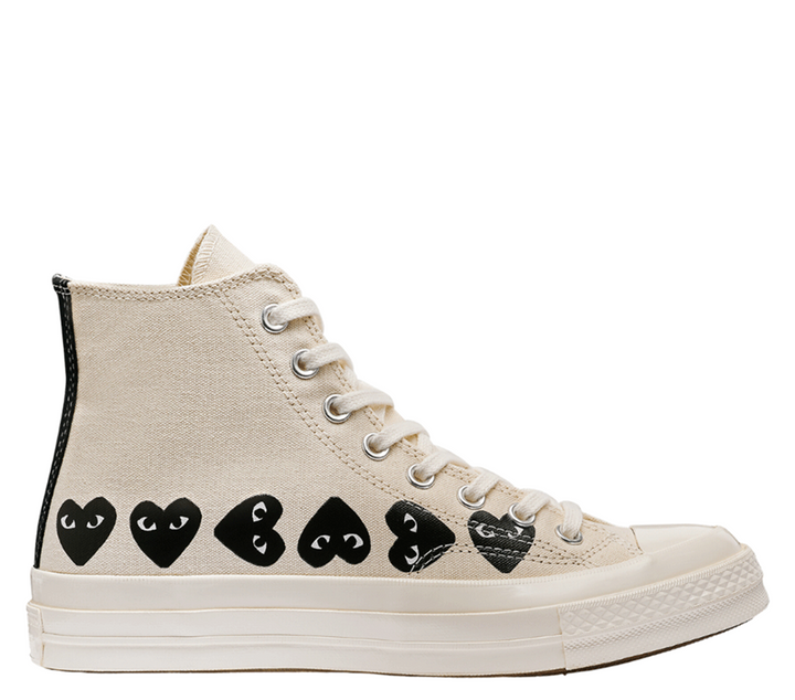 Converse Multi Black Heart High Top