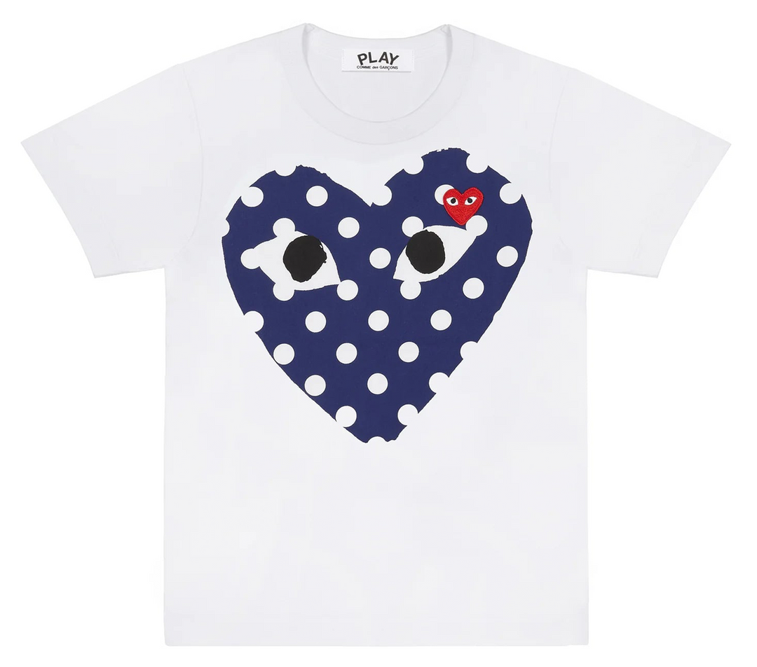 Polka Big Heart With Red Emblem Tee Men