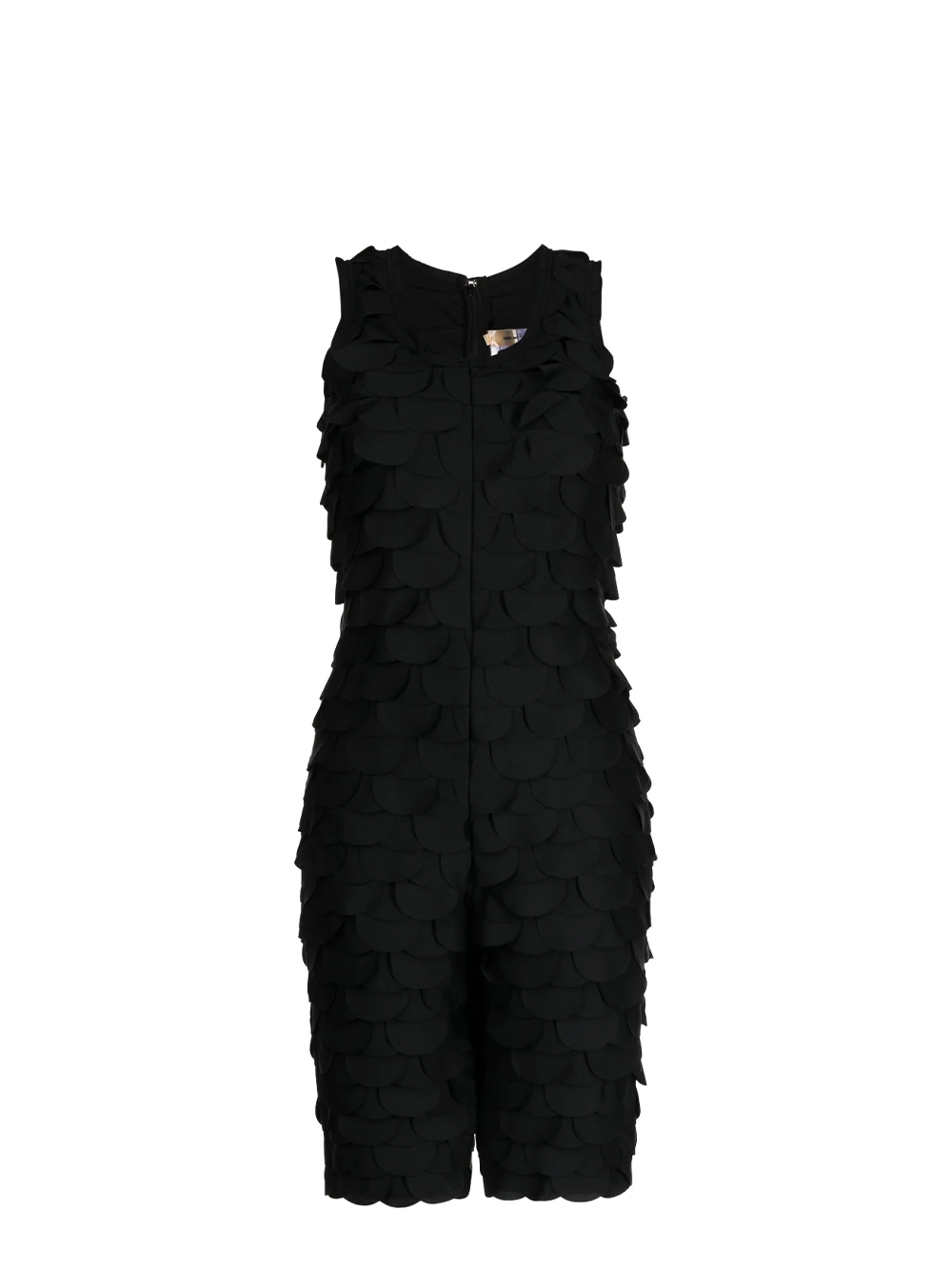 COMME des GARCONS Scallop Frill Jumpsuit Black 1