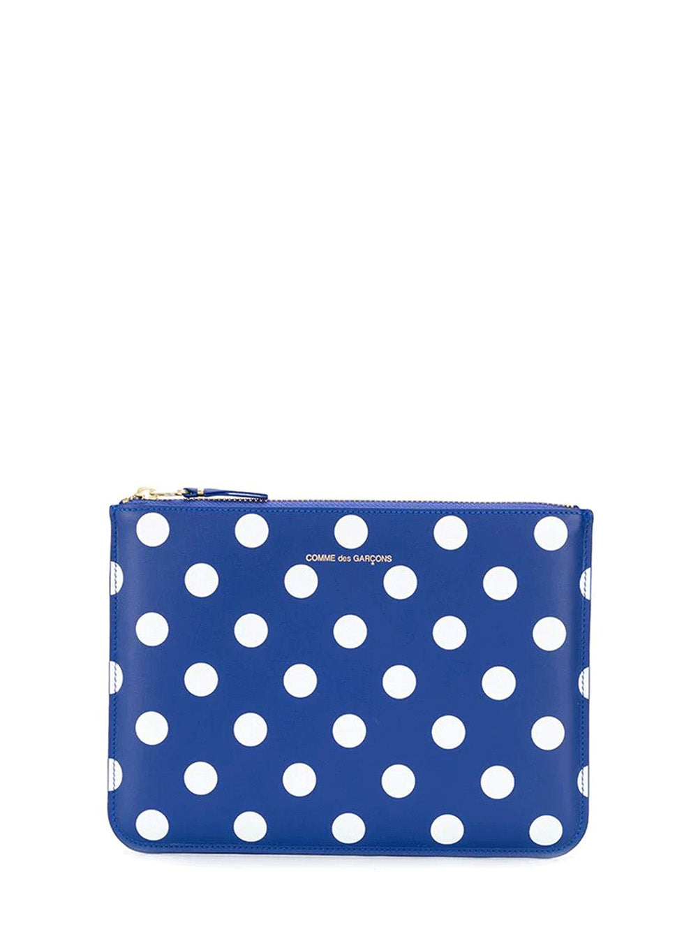 COMME-des-GARCONS-WALLET-Dots-Printed-Big-Pouch-Navy-1