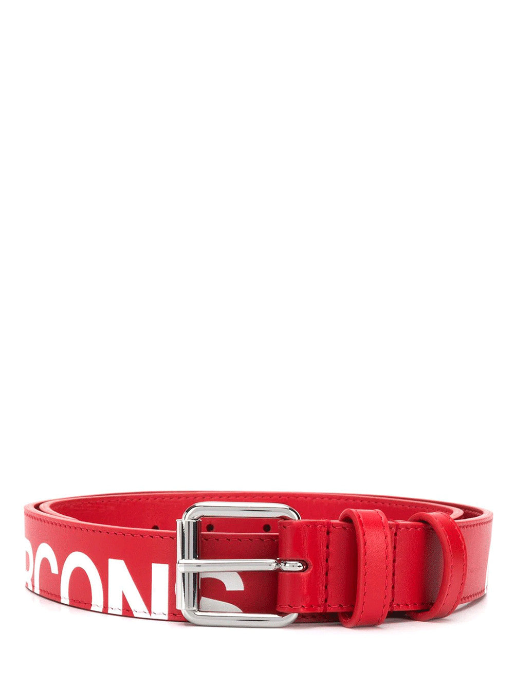 COMME-des-GARCONS-WALLET-Huge-Logo-Belt-Red-1
