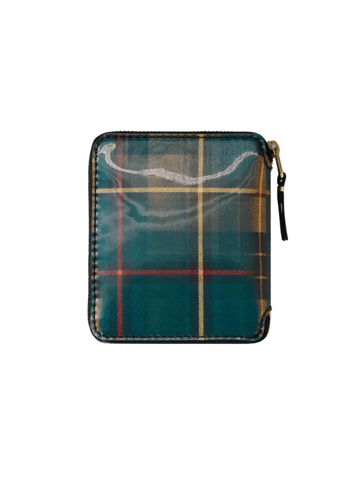 COMME-des-GARCONS-WALLET-Lenticular-Tartan-U-Zip-Wallet-Green-2