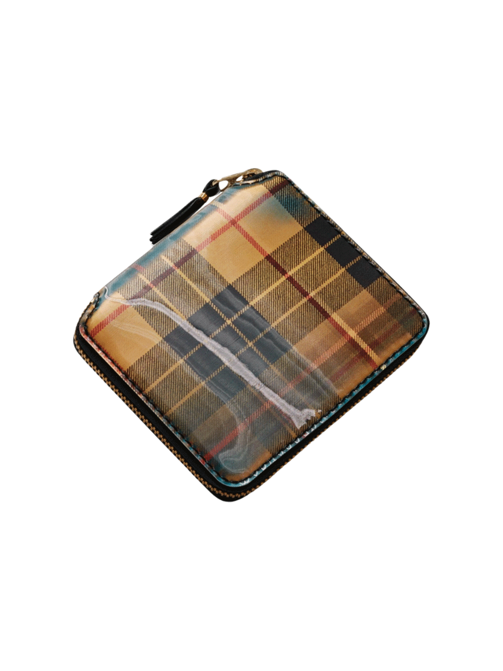 COMME-des-GARCONS-WALLET-Lenticular-Tartan-U-Zip-Wallet-Green-3