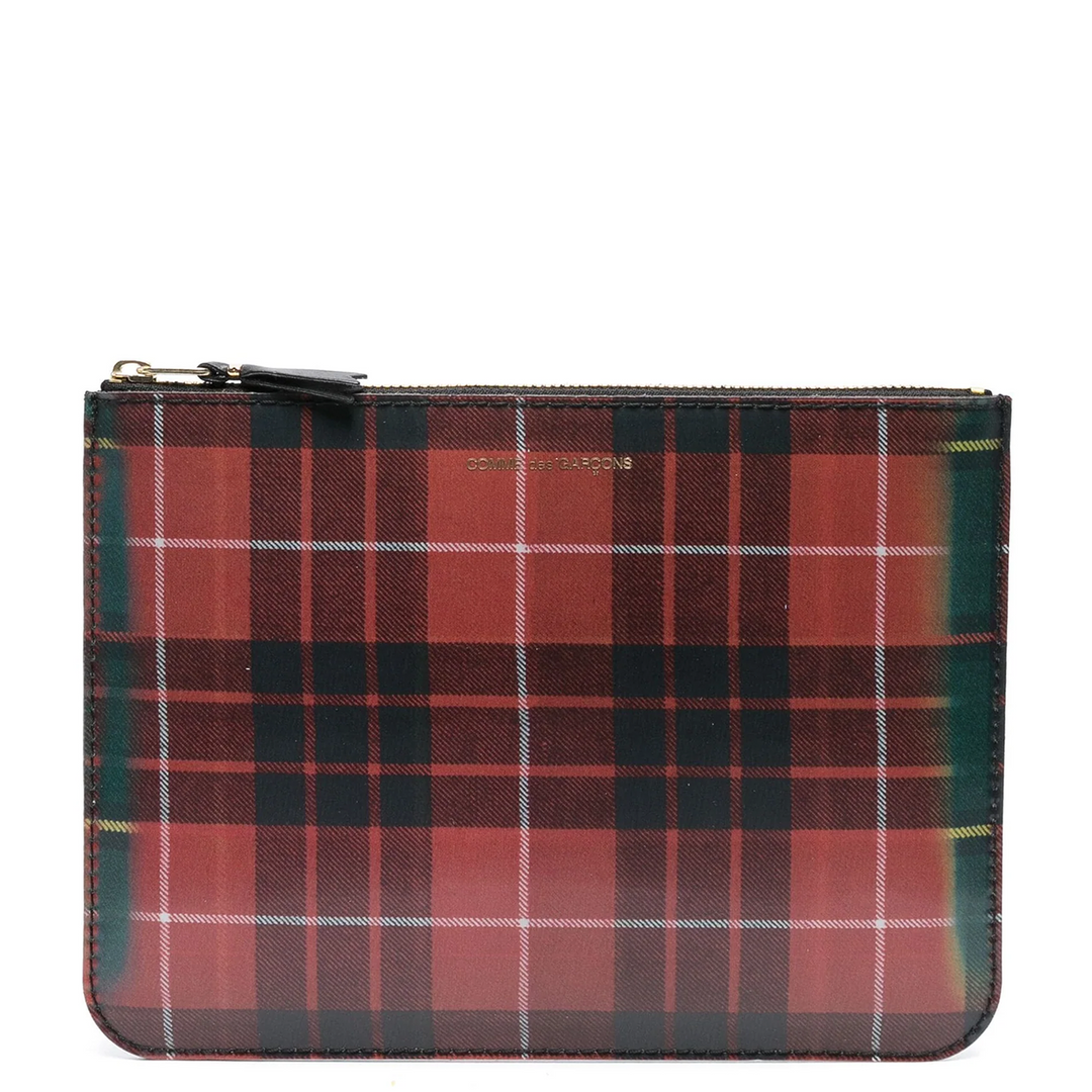 Lenticular Tartan Pouch