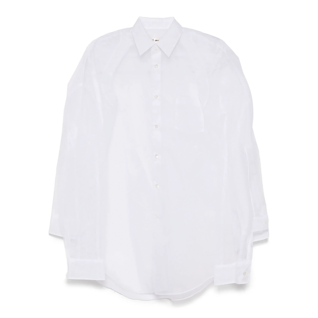 Nylon Sheer x Nylon Tulle Shirt
