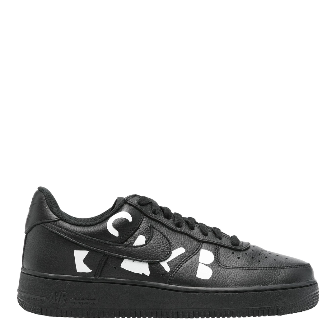 CDG Black x Nike Air Force 1 Sneakers