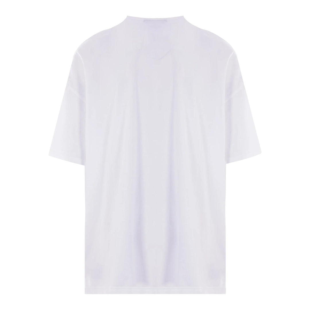 Club21 - COMME des GARCONS BLACK - Cotton Jersey Nike Print T-Shirt - TEES - White