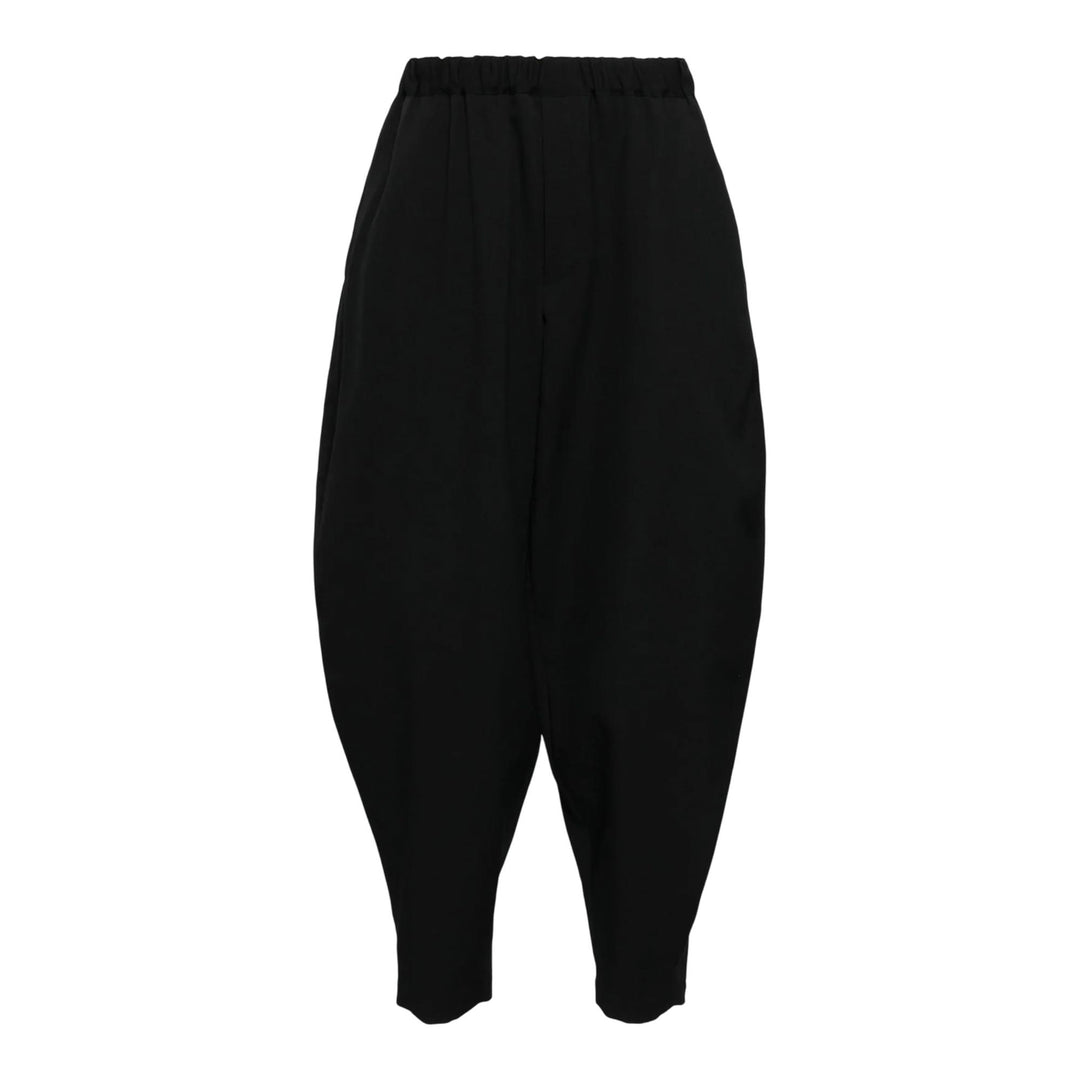 Club21 - COMME des GARCONS BLACK - Wool Gabardine Pants - PANTS - Black