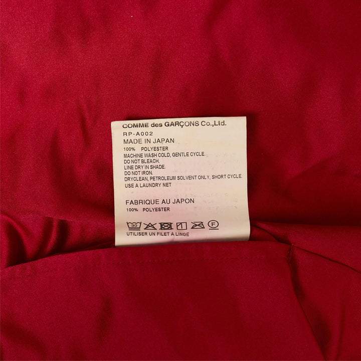 Club21 - COMME des GARCONS COMME des GARCONS - Large Bow Pinafore - WOVEN DRESSES - Red