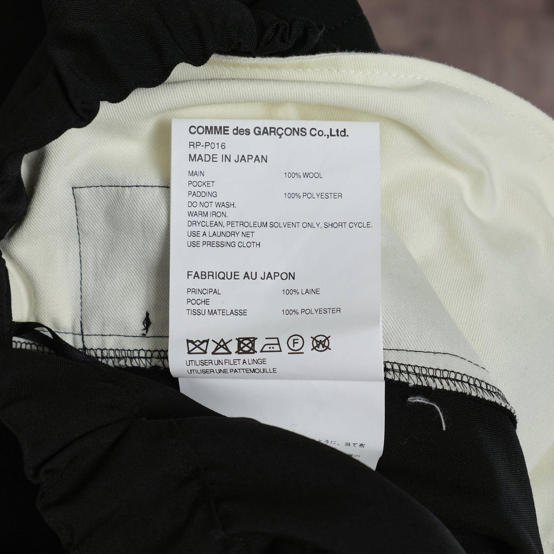 Club21 - COMME des GARCONS COMME des GARCONS - Pocket Puff Pants - PANTS - Black