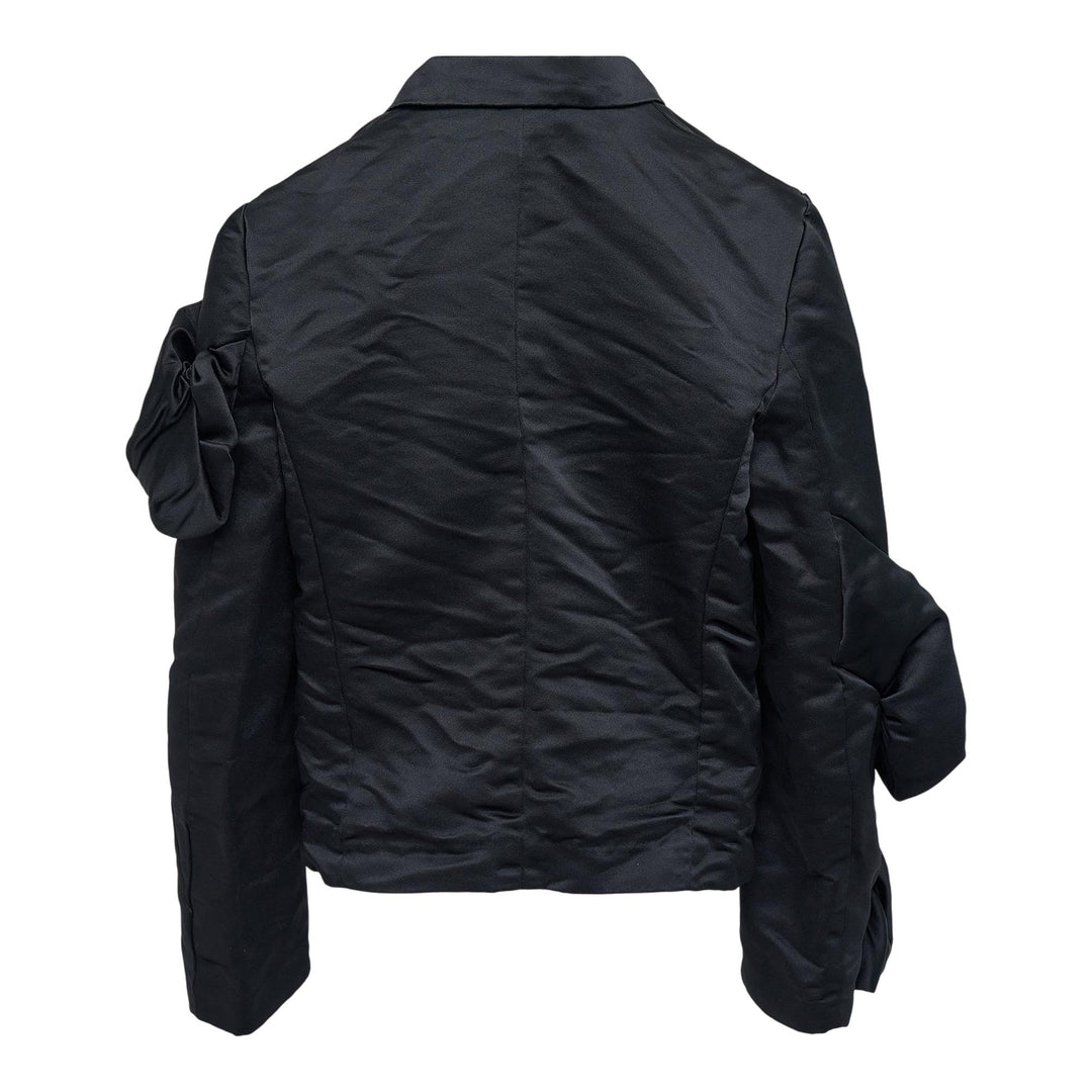 Club21 - COMME des GARCONS COMME des GARCONS - Ribbon Sleeve Jacket - JACKETS - Black