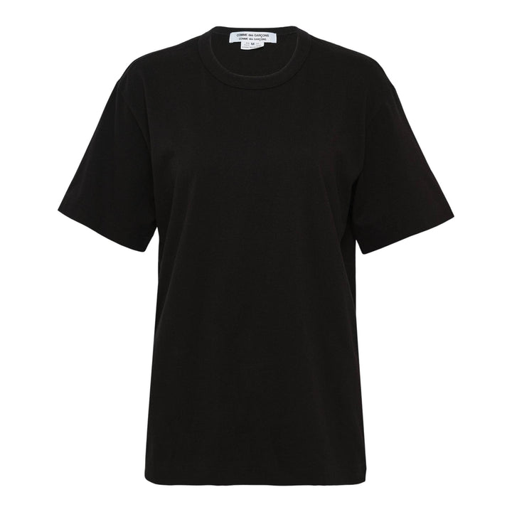 Club21 - COMME des GARCONS COMME des GARCONS - Short Sleeve Plain Tee - TEES - Black