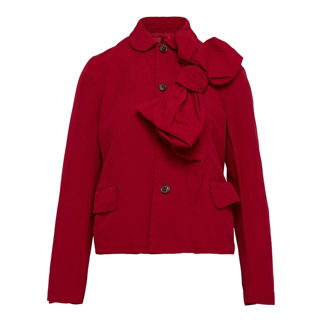 Club21 - COMME des GARCONS COMME des GARCONS - Side Bowknot Jacket - JACKETS - Red