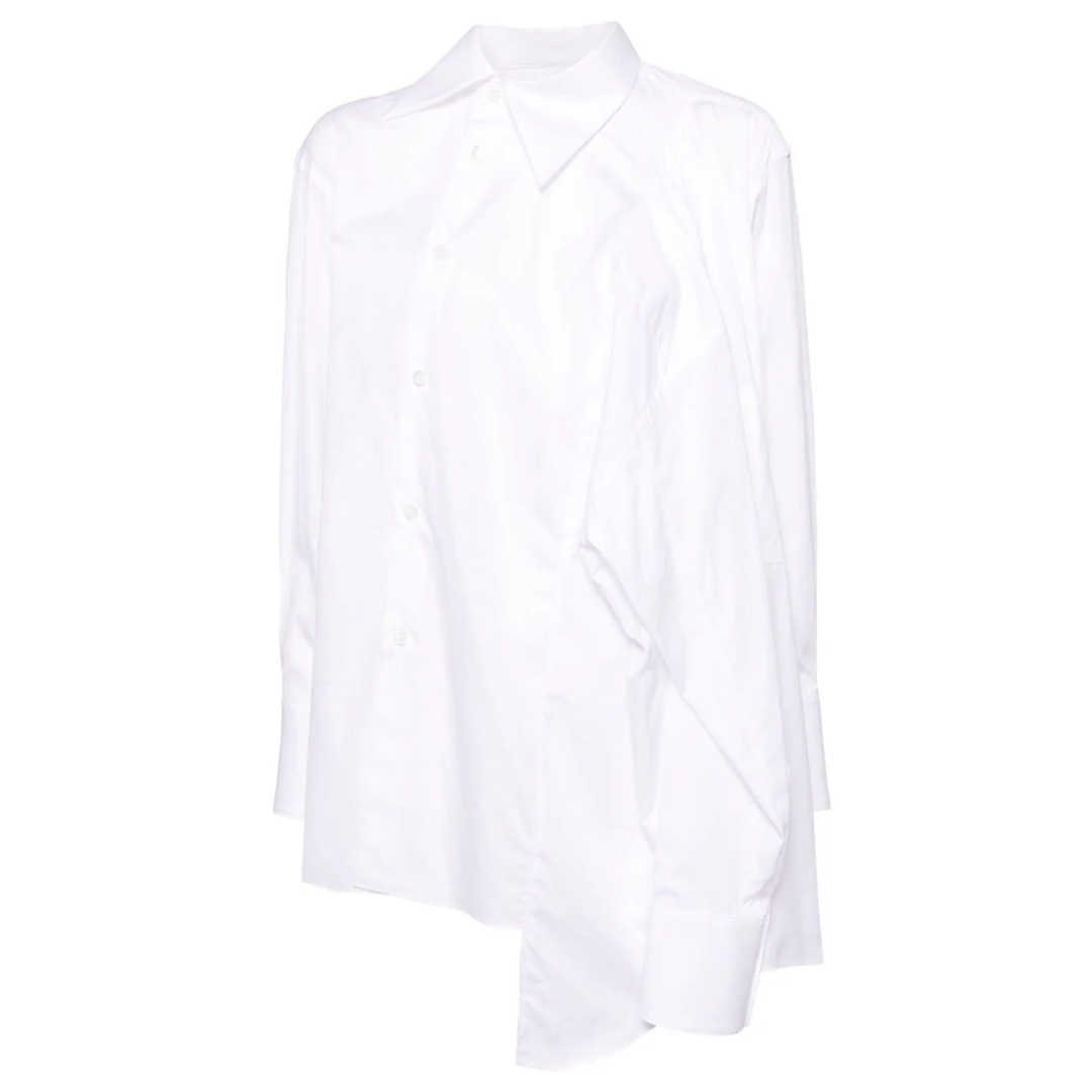 COMME_des_GARCONS_Cotton_Broad_Blouse_White