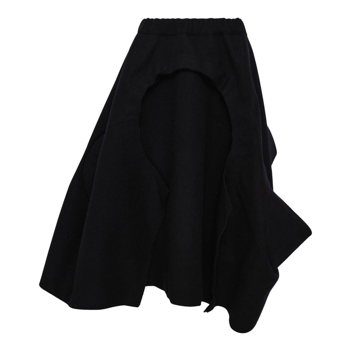 Club21 - COMME des GARCONS - Flannel Medium Skirt - SKIRTS - Navy