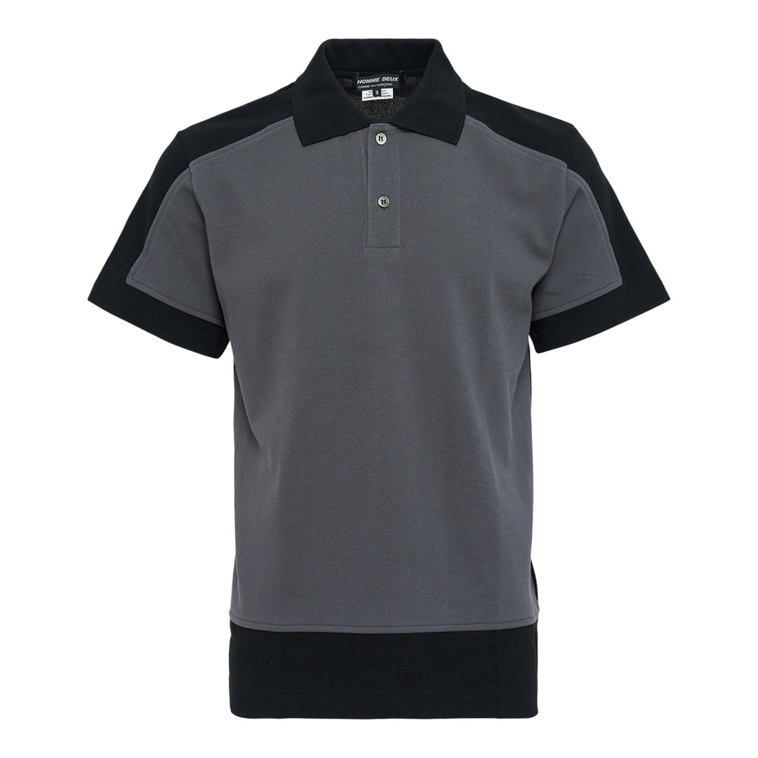 Club21 - COMME des GARCONS HOMME DEUX - Cotton Jersey Colored Polo - TEES - Grey