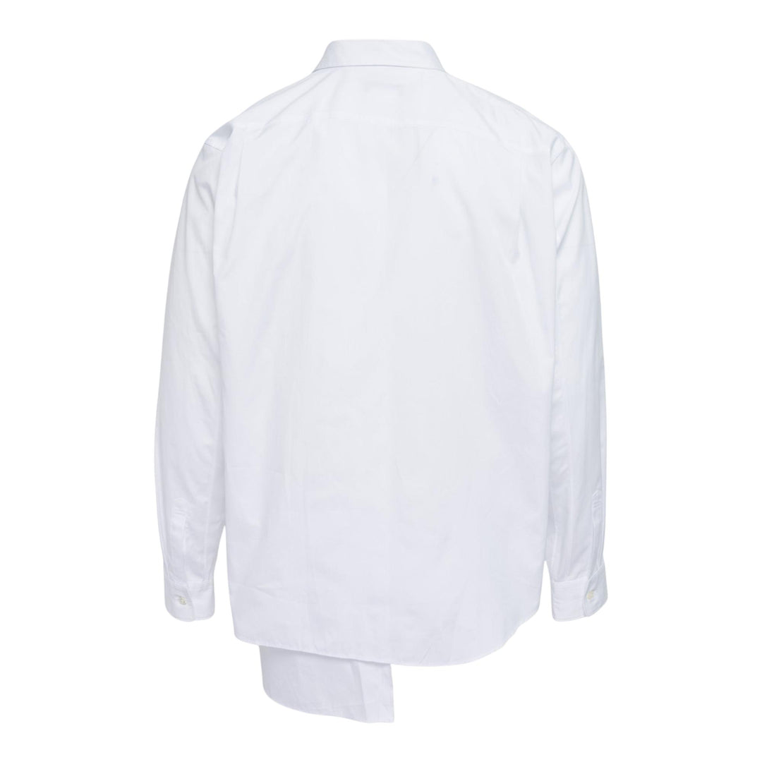 Club21 - COMME des GARCONS HOMME PLUS - Cotton Broad Long Sleeve Shirt - SHIRTS - White