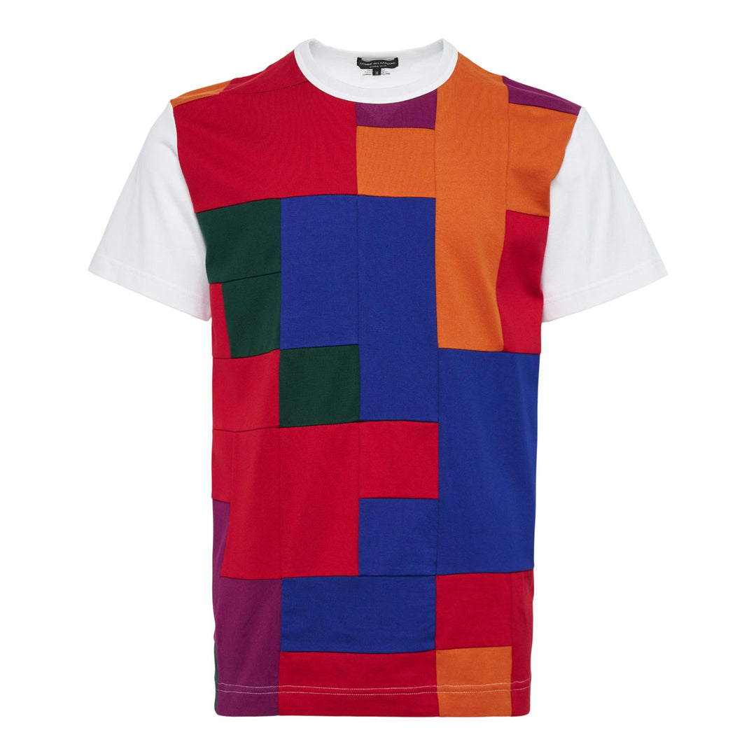 Club21 - COMME des GARCONS HOMME PLUS - Cotton Jersey Coloured T-Shirt - TEES - White