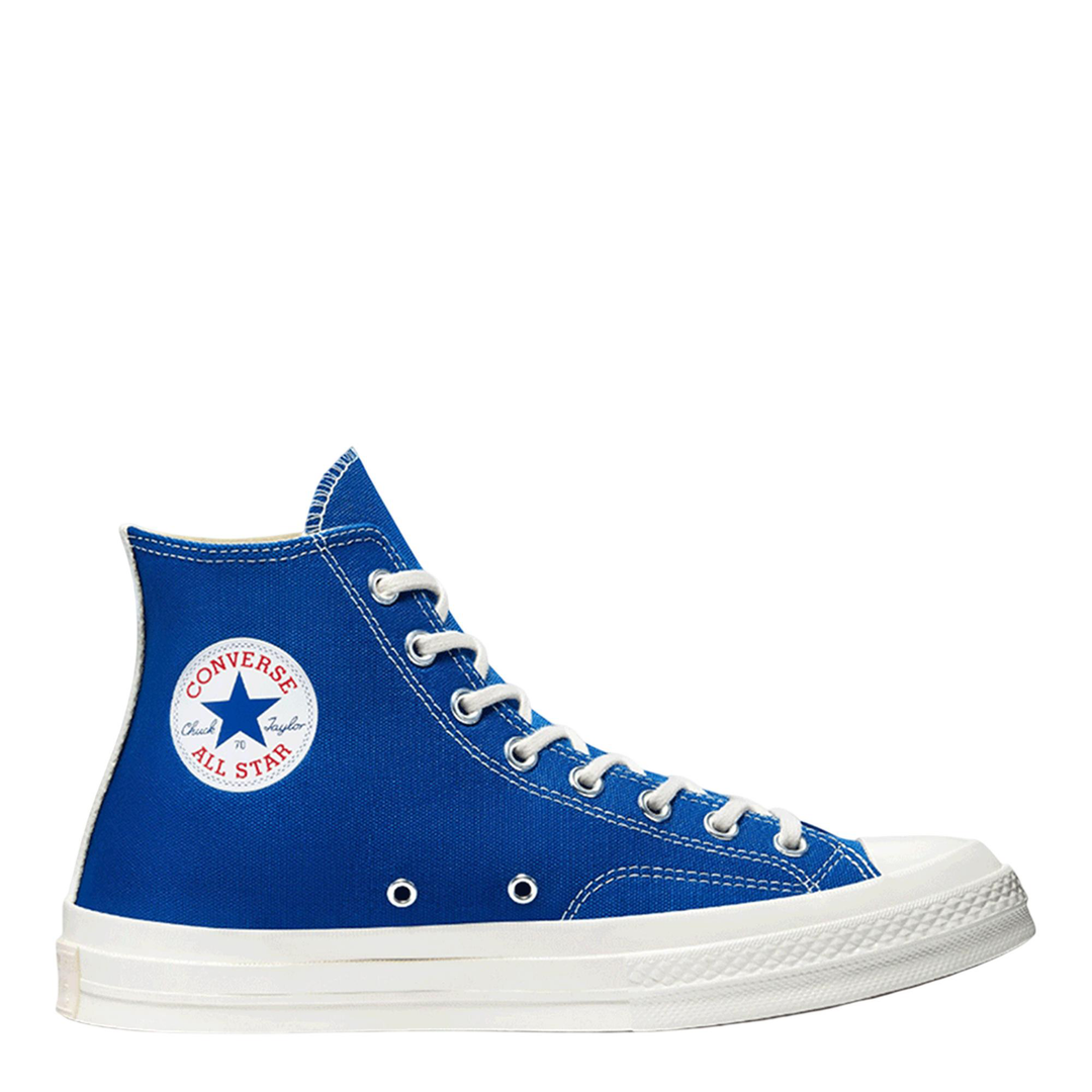 Converse Black Heart Blue High Top