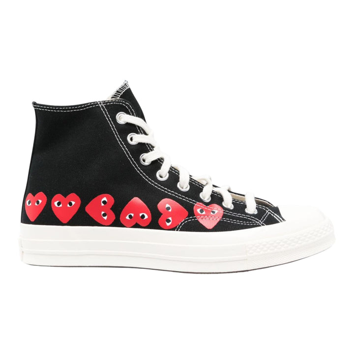 Club21 - COMME des GARCONS PLAY CONVERSE - Converse Multi Heart High Top - SNEAKERS - Black