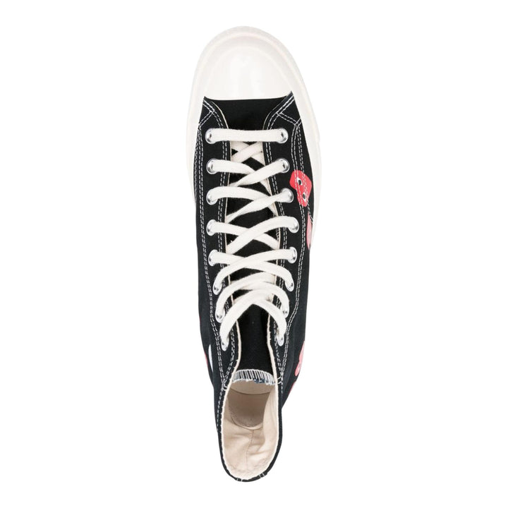 Club21 - COMME des GARCONS PLAY CONVERSE - Converse Multi Heart High Top - SNEAKERS - Black