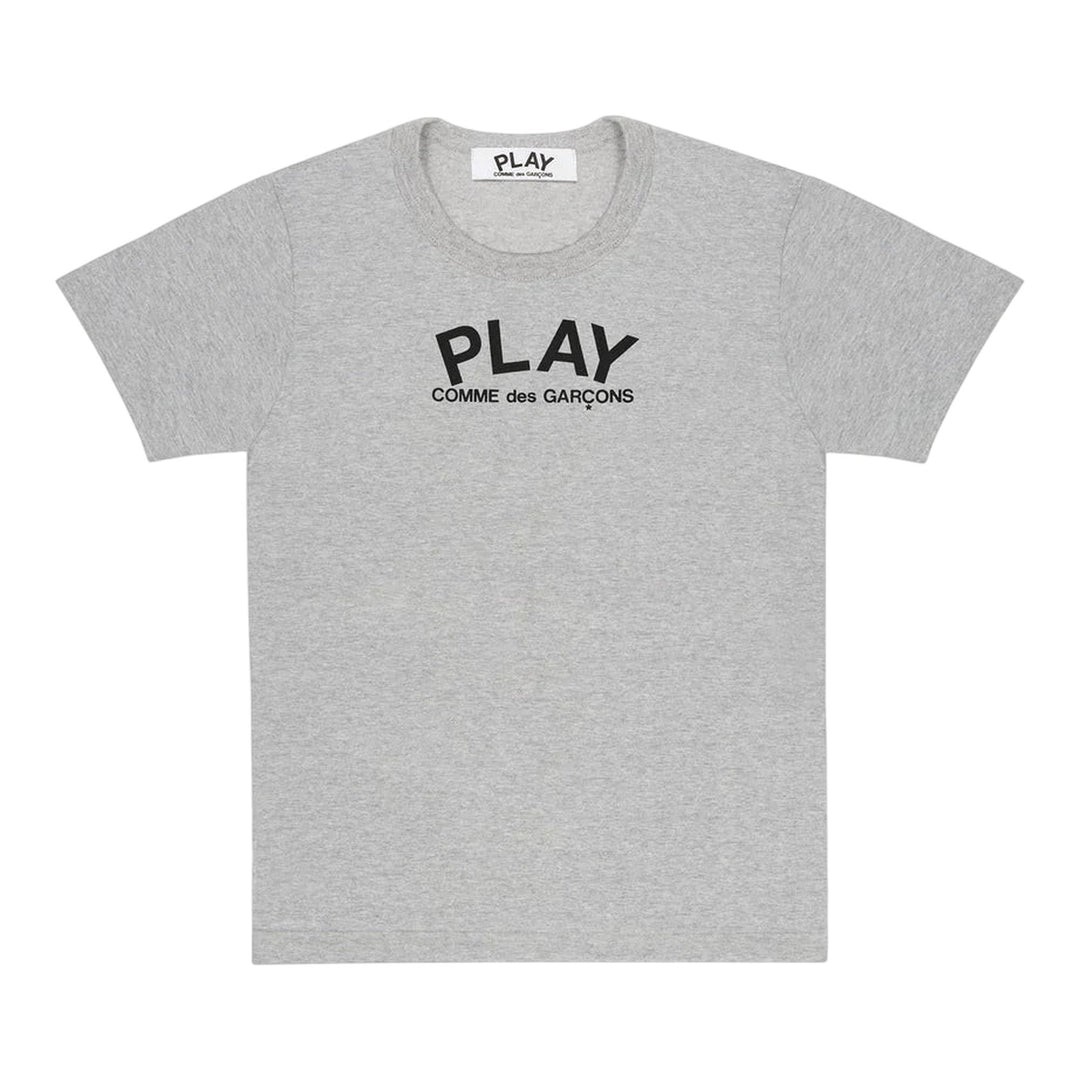 Club21 - COMME des GARCONS PLAY - Logo Tee With Back Black Heart Unisex - TEES - Grey