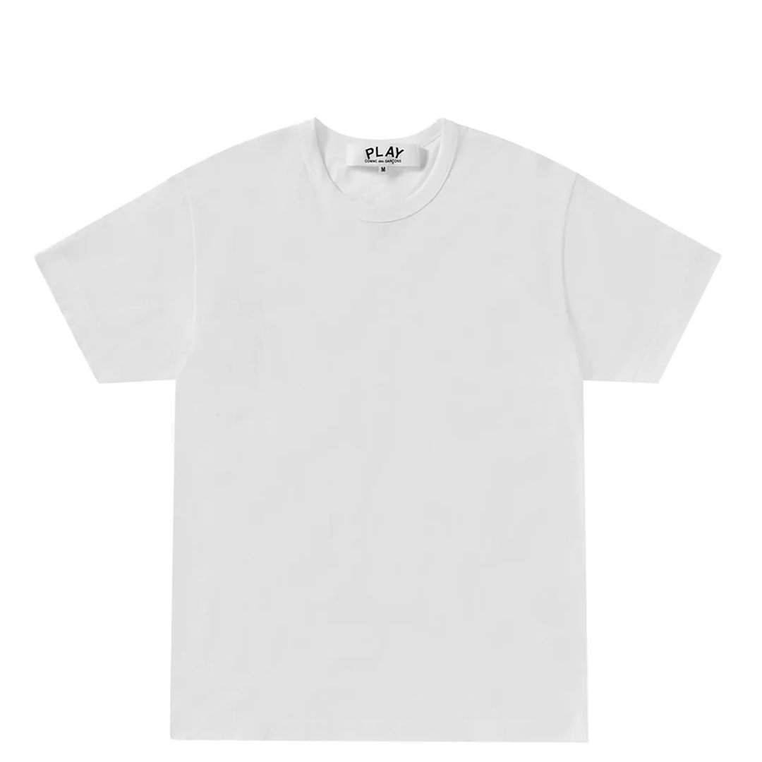 COMME_des_GARCONS_PLAY_T-Shirt_Red_Emblem_White