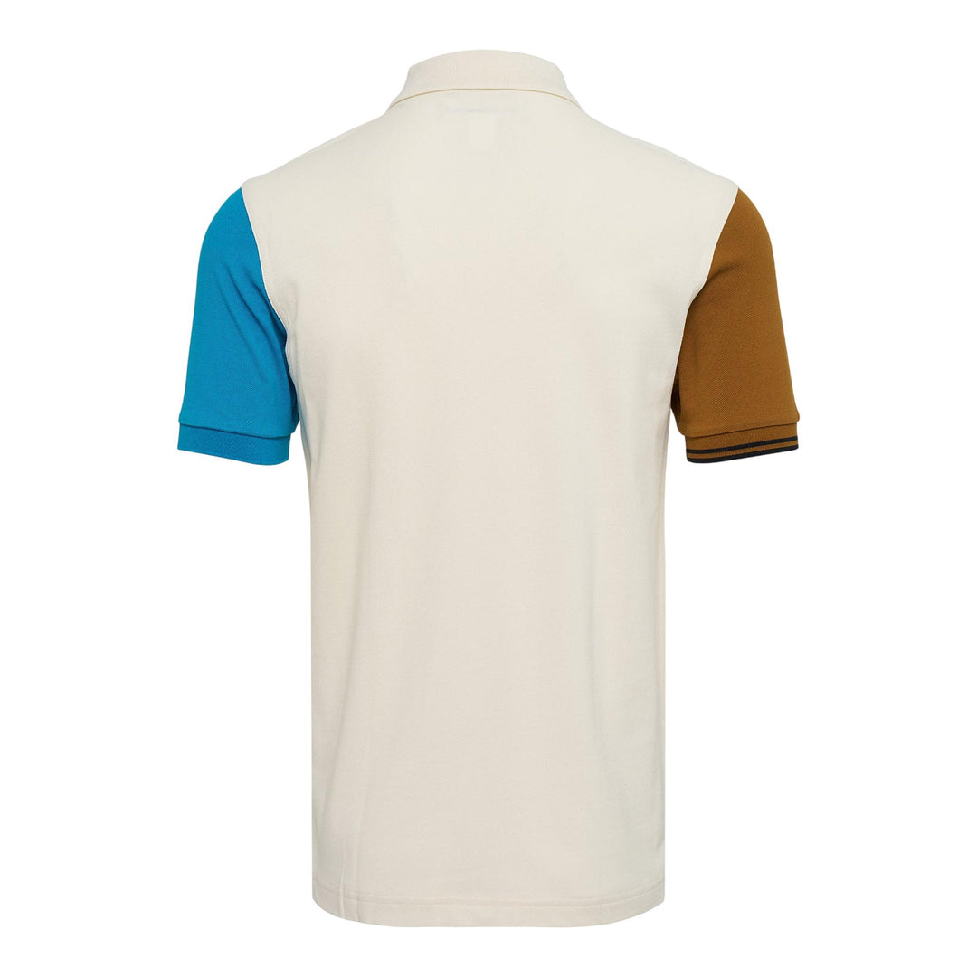 Club21 - COMME des GARCONS SHIRT - CDG SHIRT x FRED PERRY Color-Block Polo Shirt - TEES - White