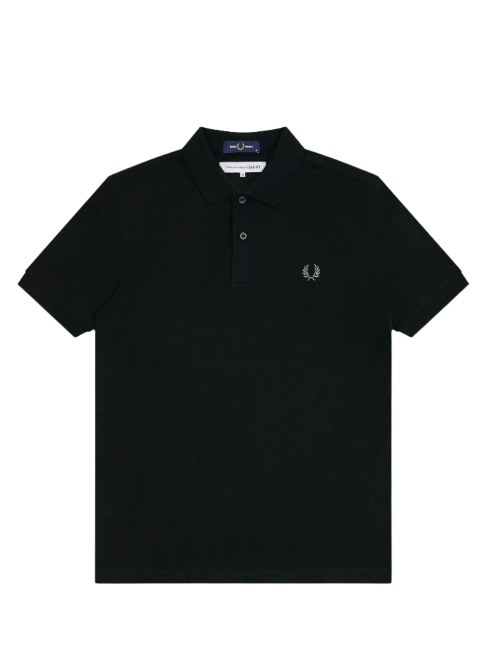 COMME_des_GARCONS_SHIRT_CDG_Shirt_X_Fred_Perry_Polo_Black