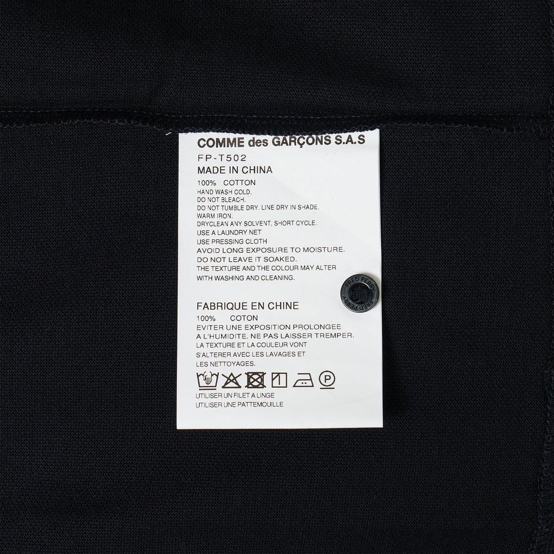 Club21 - COMME des GARCONS SHIRT - CDG Shirt X Fred Perry Short Sleeve Polo - TEES - Black
