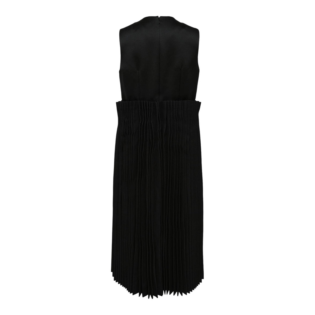 Club21 - COMME des GARCONS - Twill Pleated Sundress - PINAFORES - Black