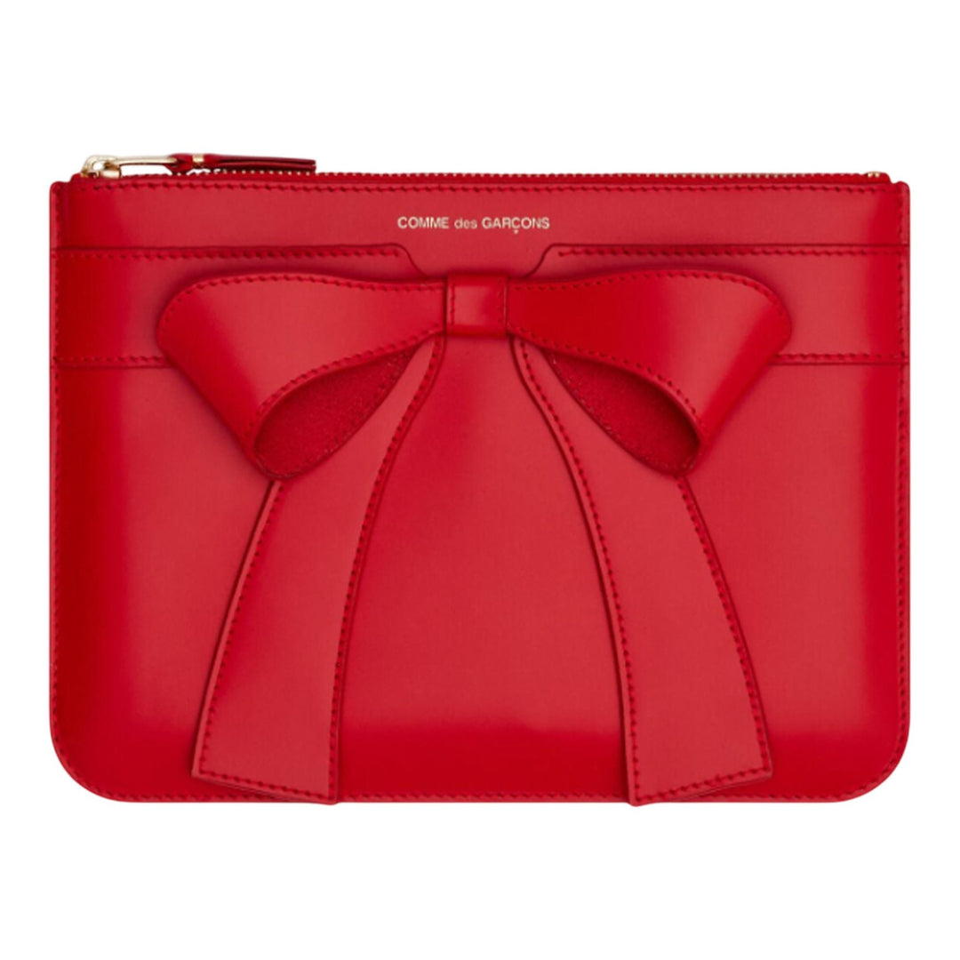Club21 - COMME des GARCONS WALLET - Big Bow Big Pouch - POUCHES - Red