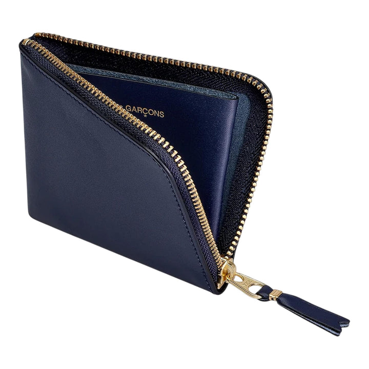 Club21 - COMME des GARCONS WALLET - Classic Leather Line Wallet - WALLETS - Navy