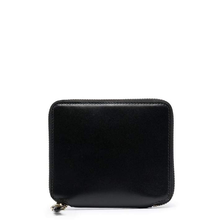 Classic Print Polka Dot Zip Around Wallet