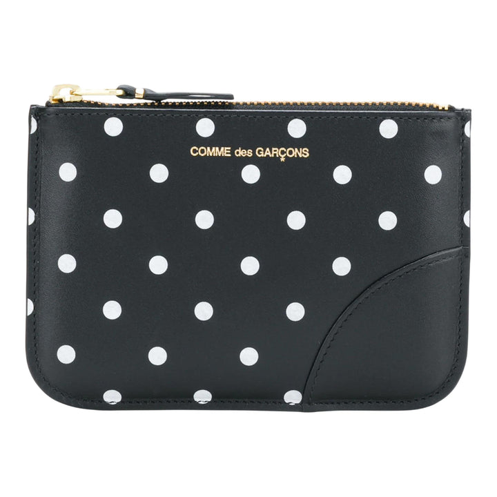Club21 - COMME des GARCONS WALLET - Dots Printed Small Pouch - COIN POUCHES - Black