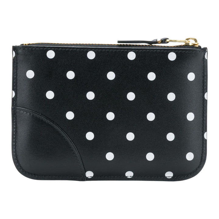 Club21 - COMME des GARCONS WALLET - Dots Printed Small Pouch - COIN POUCHES - Black