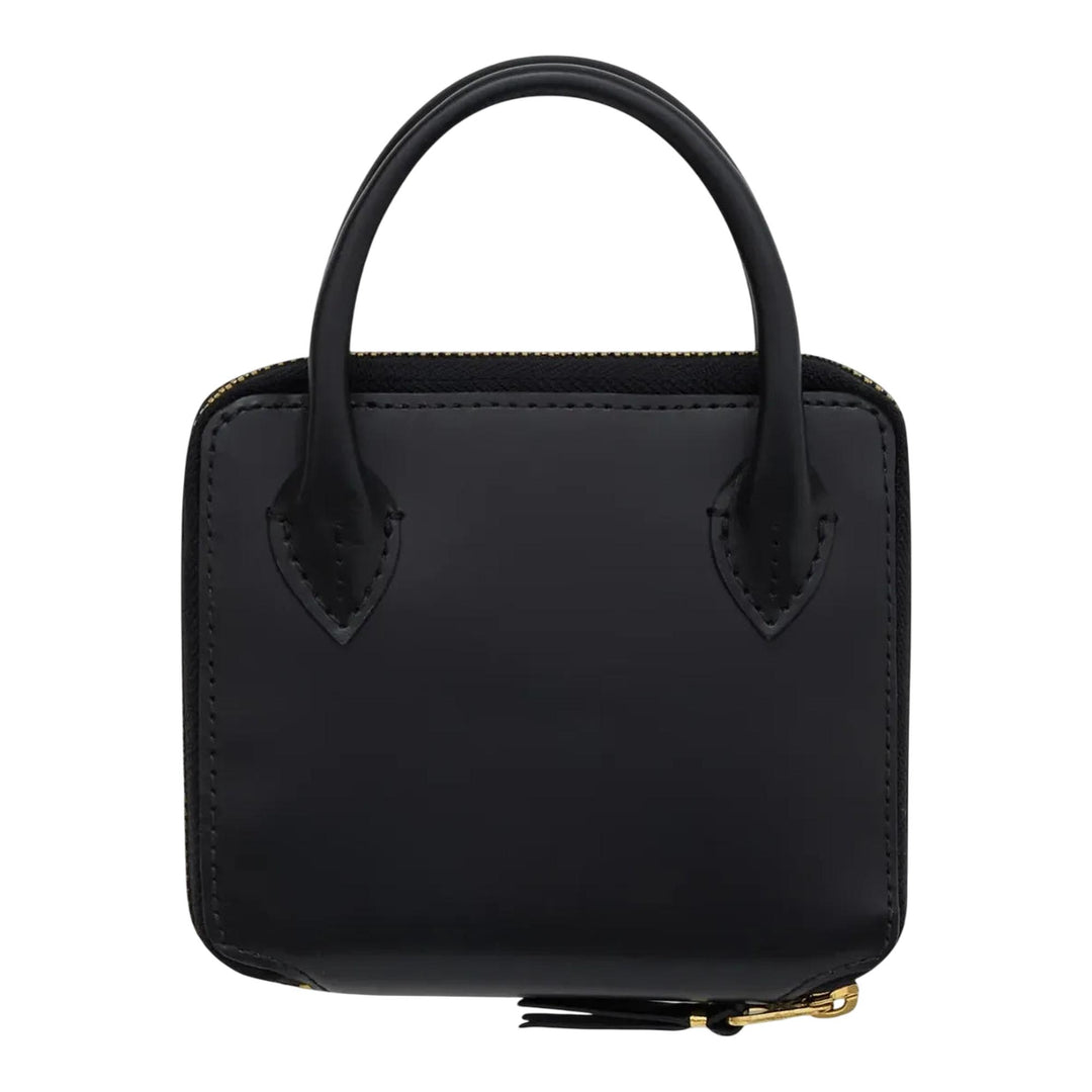Club21 - COMME des GARCONS WALLET - Handels-U Zip Wallet - ZIP ARD WALLETS - Black